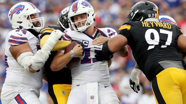 Cameron Heyward accuses Josh Allen of intentional knee to stomach during game
