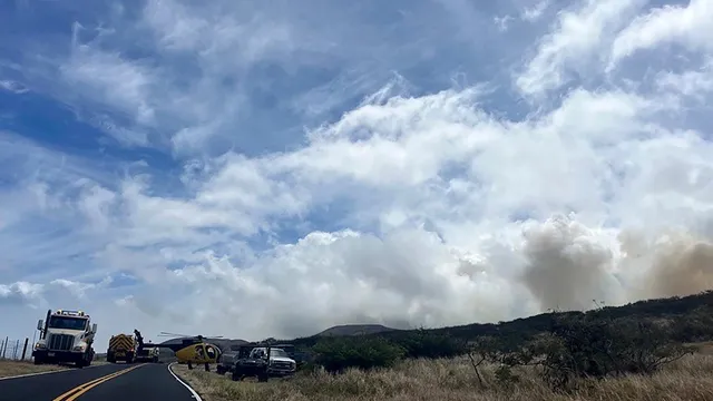 Maui County orders evacuations as brush fire spreads rapidly