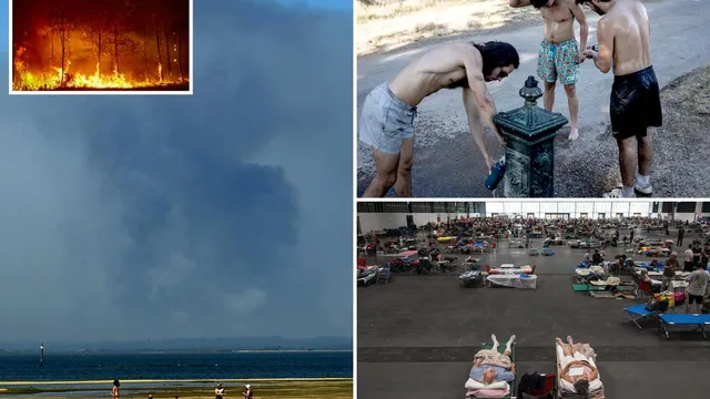 France faces unprecedented heatwave as wildfires rage in Bordeaux