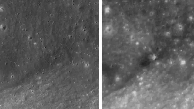 SpaceX's Falcon 9 rocket is crashing into the Moon