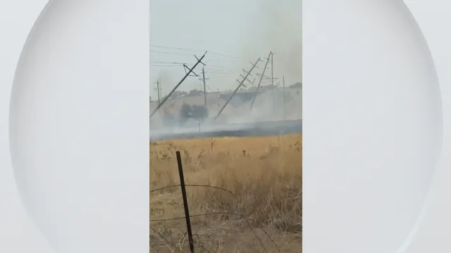 Microburst wreaks havoc on power lines in Colorado