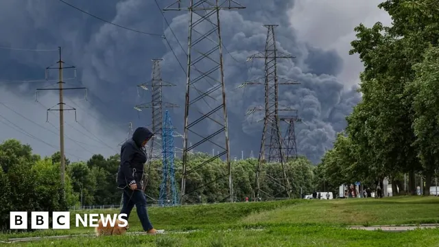 Ukraine strikes Moscow's oil refinery in major drone attack