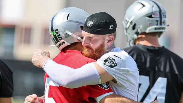 Maxx Crosby praises Fernando Mendoza's work ethic and energy