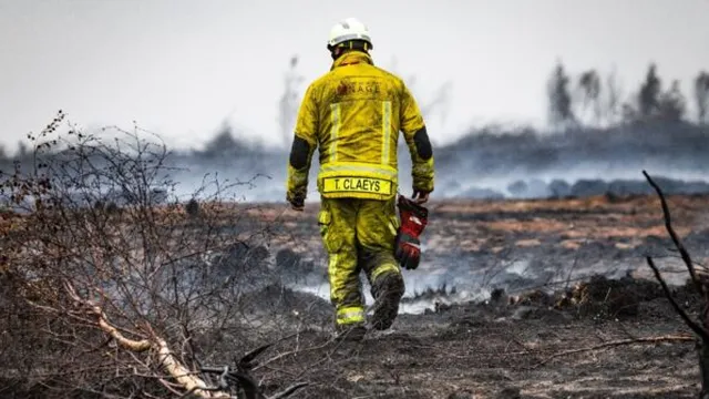 Evacuation orders lifted as High Fens wildfire is contained