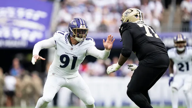 Trey Hendrickson of the Baltimore Ravens ruled out for game against Tennessee Titans due to injury