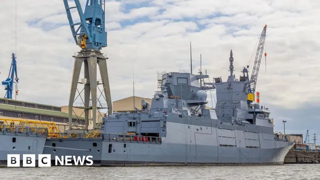 Two workers arrested for sabotaging German naval vessels in Hamburg