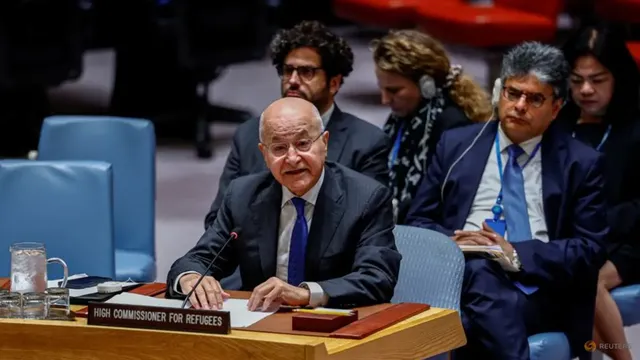 UN refugee agency chief says funding shortfall forces cuts to refugee protection worldwide