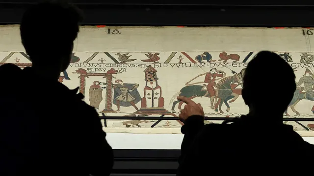British Museum in London evacuated after smoke from overheating light; Bayeux Tapestry safe