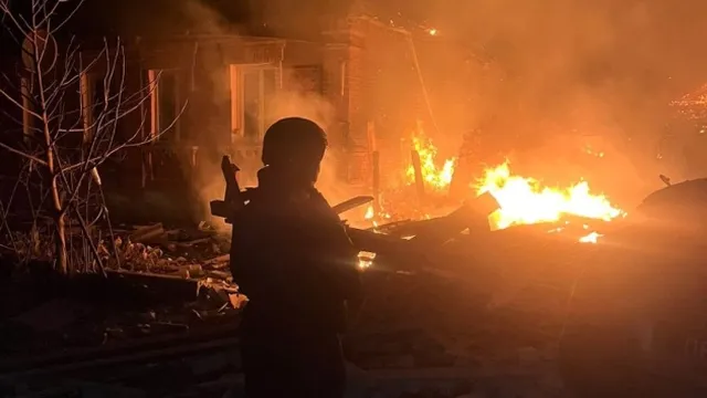 One injured as drone strikes Sloviansk in Ukraine