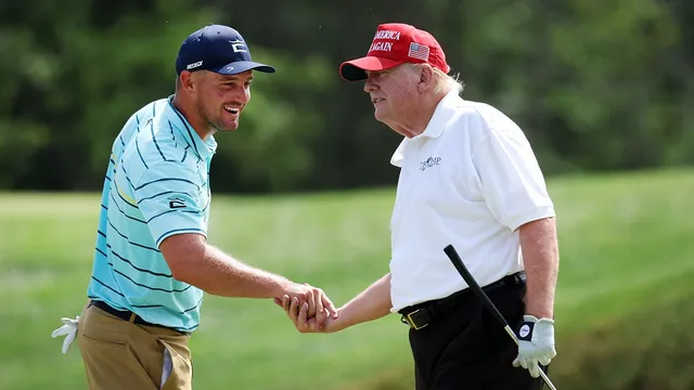DeChambeau unapologetic for Trump video