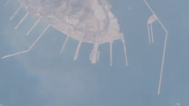 China's aircraft carrier remains docked, contradicting social media claims