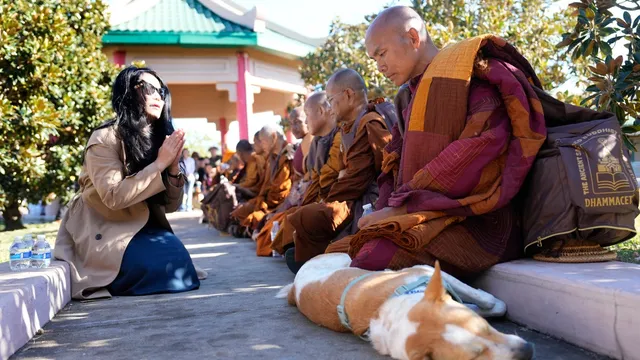 Buddhist monks injured in truck crash during peace walk across America