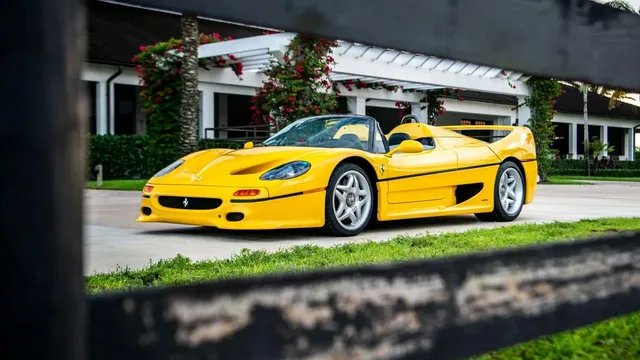 Ralph Lauren's rare Ferrari F50 hits the auction block