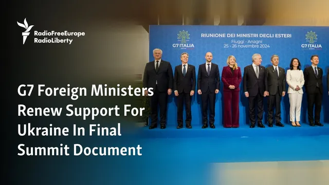 G7 ministers express renewed support for Ukraine