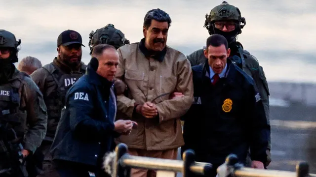 Maduro captured in military operation and faces drug trafficking charges