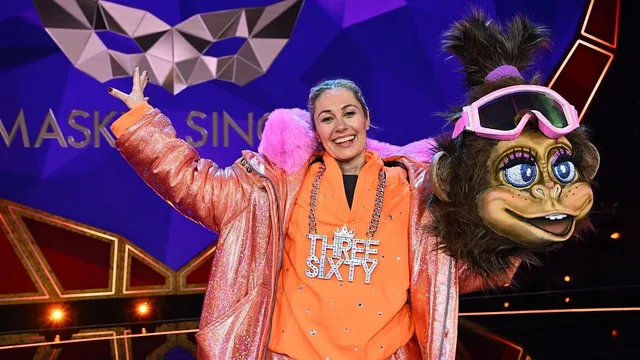 Ruth Moschner and Bastian Bielendorfer unmasked in German TV show The Masked Singer