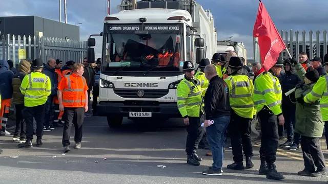 Rodents feast on trash amid Birmingham bin strikes