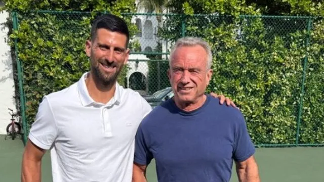 Robert F. Kennedy Jr. supports Novak Djokovic's vaccine resistance