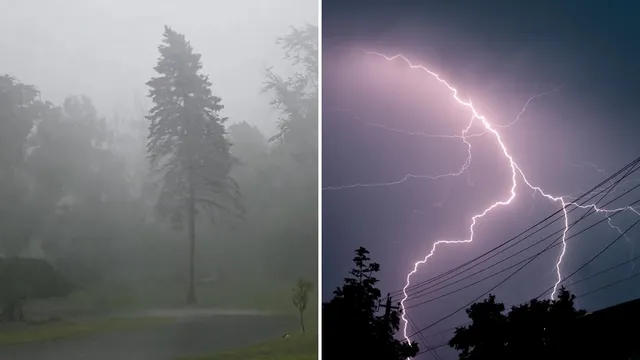 NJ man dies after being struck by lightning during severe storms