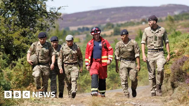Four boys arrested as wildfires rage across Wales