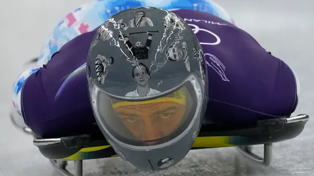 Ukrainian athlete disqualified at Olympics for honoring war victims