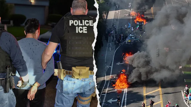Protests erupt in Los Angeles amid ICE raids and arrests