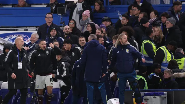 Chelsea fined 150,000 pounds for throwing bottle at Aston Villa's staff