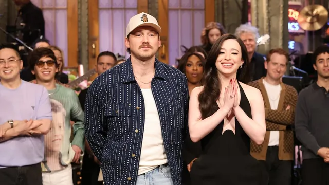 Morgan Wallen storms off SNL stage before credits roll