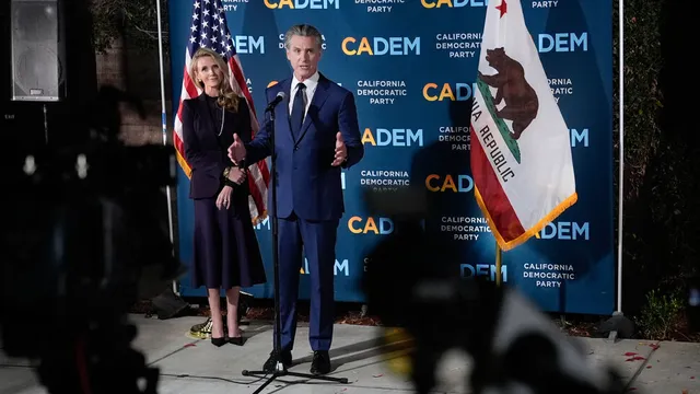 Gavin Newsom claims Trump targets him and his wife with DOJ investigation