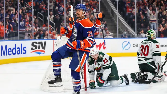 Evan Bouchard's overtime goal lifts Edmonton Oilers to 4-3 win over Minnesota Wild in NHL game