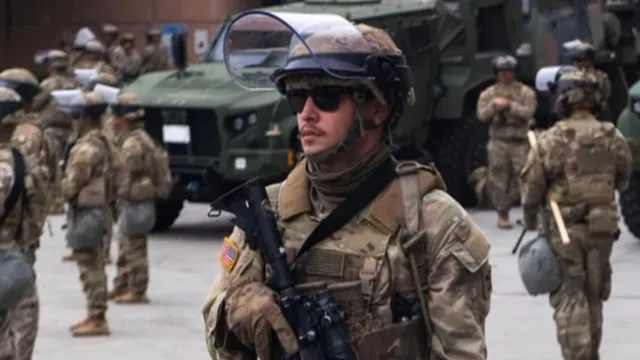 Military commander requests troops shift back to wildfire duty amidst protests