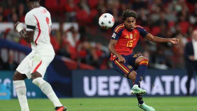 England's national football team loses 3-2 to Spain in Nations League match at Wembley