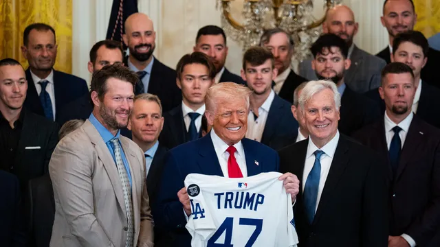 Dodgers accept White House invitation for World Series celebration amid controversy