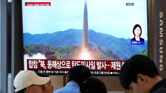 North Korea launches ballistic missile into the sea, escalating tensions with South Korea and Japan