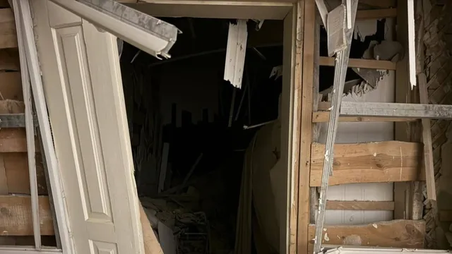 Russian artillery strike devastates Kherson hospital