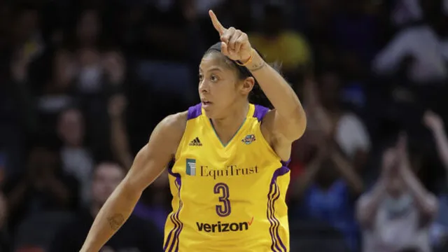 Candace Parker celebrates jersey retirement with emotional ceremony