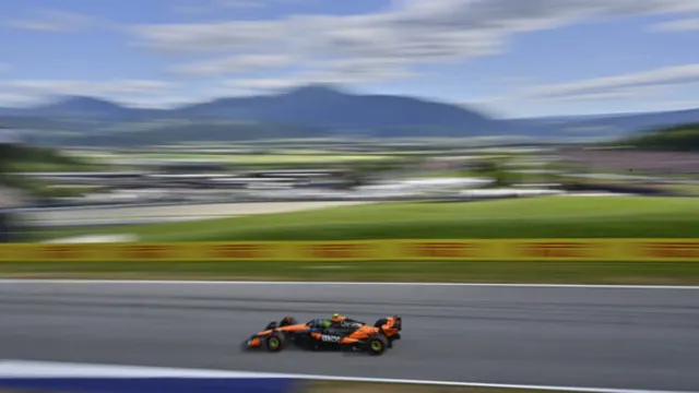 Lando Norris bounces back to claim fastest practice time in Austria