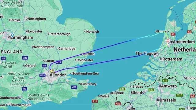 Birmingham Airport faces chaos after power cut halts air traffic