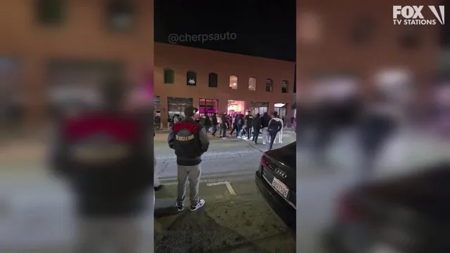 Vehicle plows into crowd outside California bar, leaving four injured