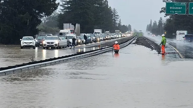 Atmospheric river triggers major flooding in Bay Area