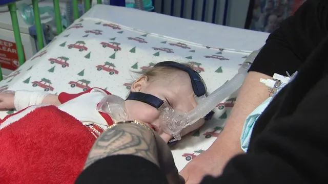 Children spend Christmas in hospital fighting for their lives