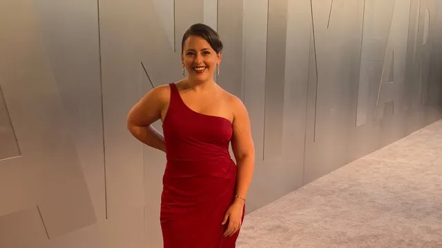 Lisa Rinna dazzles in dress made from real hair at Oscars afterparty