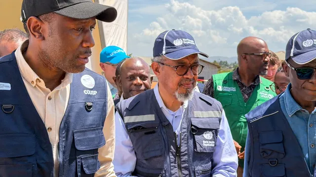 WHO chief visits DR Congo as Ebola outbreak escalates
