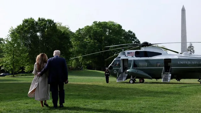 Trump attends funeral amid complex international diplomacy