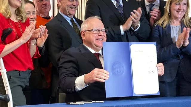 Tim Walz Advocates for Climate Action