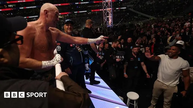 Anthony Joshua and Tyson Fury confirm heavyweight boxing match in Cardiff, Wales on December 11