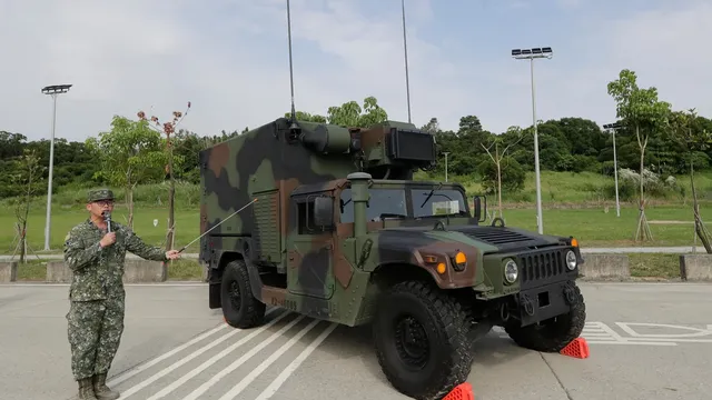 Taiwan's defense minister says U.S. arms sales continue despite stalled $14 billion package