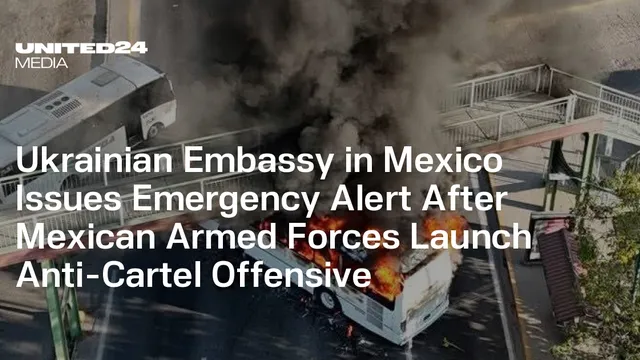 Tourists trapped as cartel violence erupts in Mexico following cartel leader's death