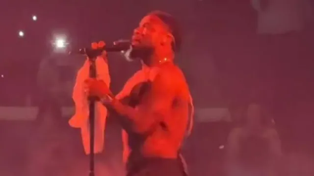 Kevin Hart confronts Usher on stage in Los Angeles