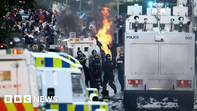 Belfast unrest escalates after knife attack as police seek public help